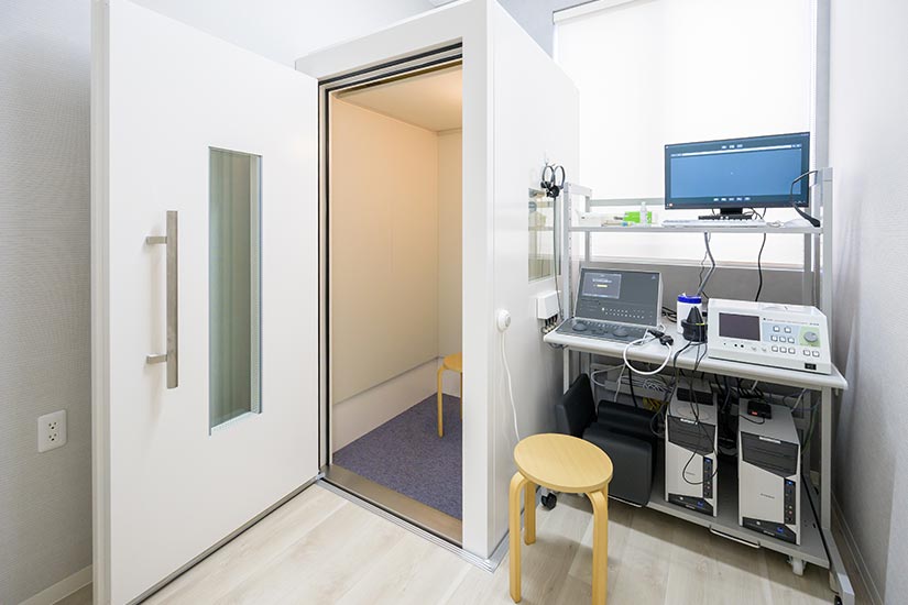聴力検査室